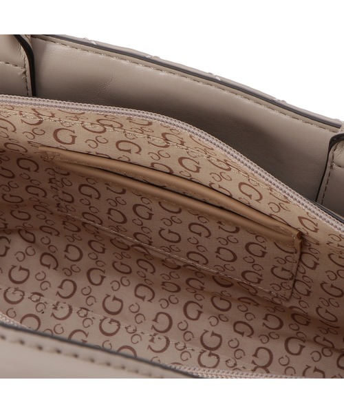 Guess（ゲス）の「BRIELLA Satchel サッチェル ハンドバッグ （ハンドバッグ・レディース・ライトベージュ・ONE SIZE）」の8枚目の写真