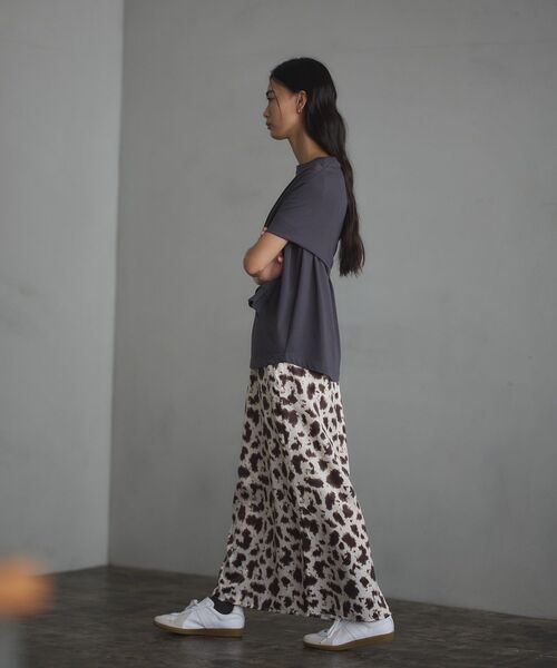 CRAFT STANDARD BOUTIQUE(クラフトスタンダードブティック)の「マルチウェイロンTee(Tシャツ/カットソー・レディース・ホワイト/ベージュ/チャコールグレー・FREE)」の12枚目の写真