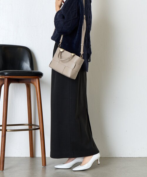 ウールライクキャタピラースカート（スカート）｜Jena espace