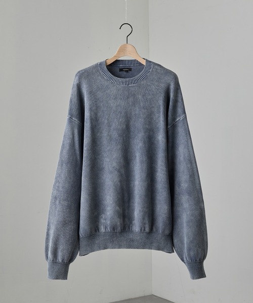 セール】【Alfred Alex】ヴィンテージ加工 スノーウォッシュ オーバー