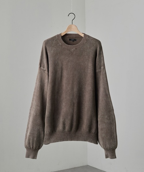 セール】【Alfred Alex】ヴィンテージ加工 スノーウォッシュ オーバー