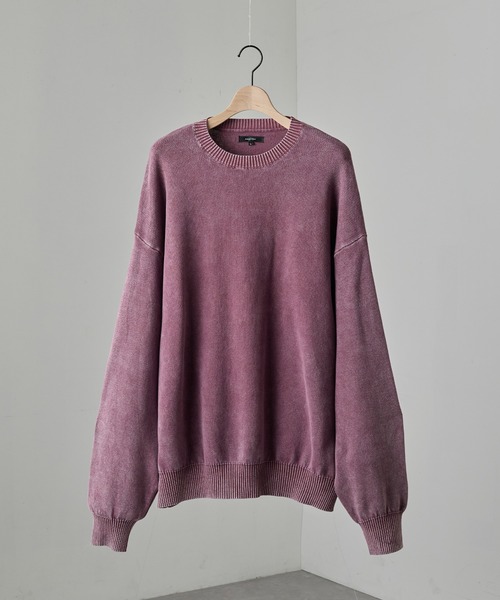 セール】【Alfred Alex】ヴィンテージ加工 スノーウォッシュ オーバー