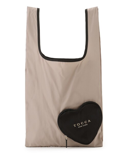 TOCCA（トッカ）の「AVEC CUORE ECOBAG エコバッグ（エコバッグ/サブバッグ・レディース・ピンク系/スカイブルー系/ブラウン系/ブラック系・F）」の20枚目の写真