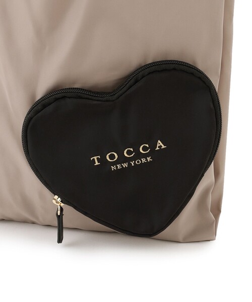TOCCA（トッカ）の「AVEC CUORE ECOBAG エコバッグ（エコバッグ/サブバッグ・レディース・ピンク系/スカイブルー系/ブラウン系/ブラック系・F）」の21枚目の写真