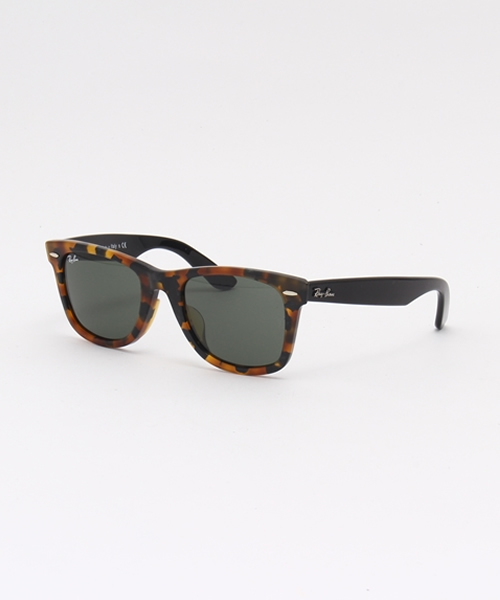 Ray-Ban(レイバン)の「RAYBAN (レイバン) WAYFARER ウェイファ―ラー サングラス ORB2140F 1157 52(サングラス・メンズ・ブラウン・52)」の1枚目の写真