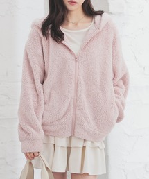 Honeys | 【ハニぽか】ボアジップパーカー(パーカー)