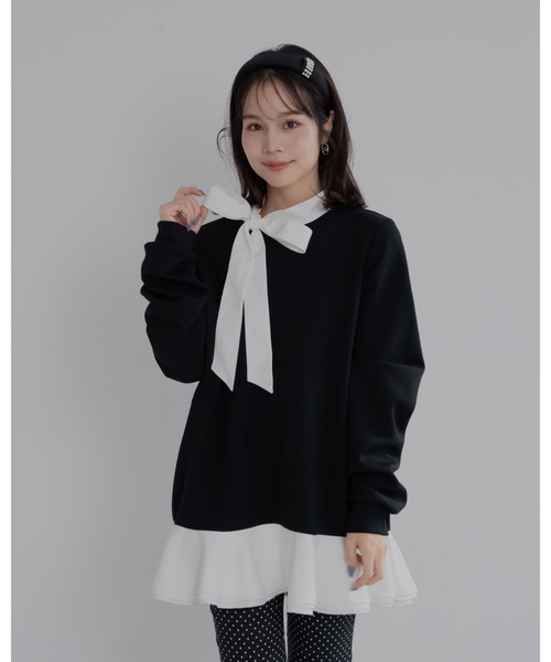 jumelle（ジュメロ）の「パールポイントカチューシャ（カチューシャ・レディース・ブラック・FREE）」の3枚目の写真