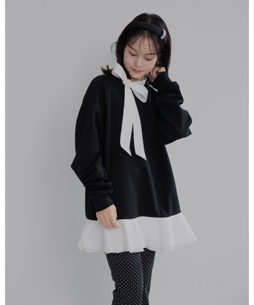 jumelle（ジュメロ）の「パールポイントカチューシャ（カチューシャ・レディース・ブラック・FREE）」の10枚目の写真