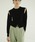 CLANE�i�N���l�j�́uARRANGE KNIT TOPS�i�j�b�g/�Z�[�^�[�j�v�b�u���b�N