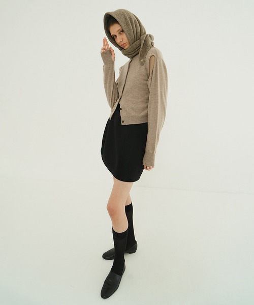 CLANE(クラネ)の「ARRANGE KNIT TOPS(ニット/セーター・レディース・ブルー/ブラック/ベージュ/ブラウン・1/2)」の22枚目の写真