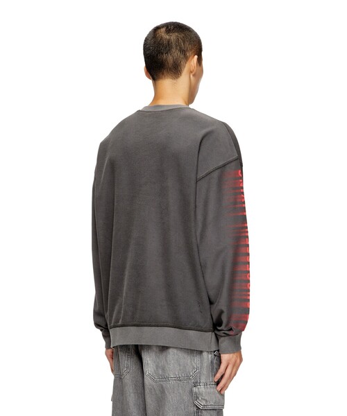 メンズ リラックスフィットプルオーバースウェット S-BOXT-T1