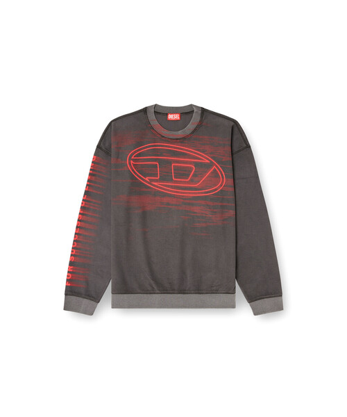 メンズ リラックスフィットプルオーバースウェット S-BOXT-T1