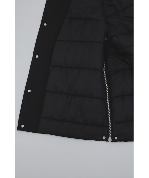 STYLEMIXER(スタイルミキサー)の「サイドジップパッファーベスト(ベスト・メンズ・ブラック/グレー・MEDIUM/LARGE)」の19枚目の写真