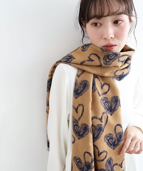 le.coeur blanc（ルクールブラン）の「《WEB限定アイテム》アソート柄大判ストール（ストール/ショール・レディース・ブルー系その他4/ブラック系その他/ホワイト系その他2・FREE）」の15枚目の写真