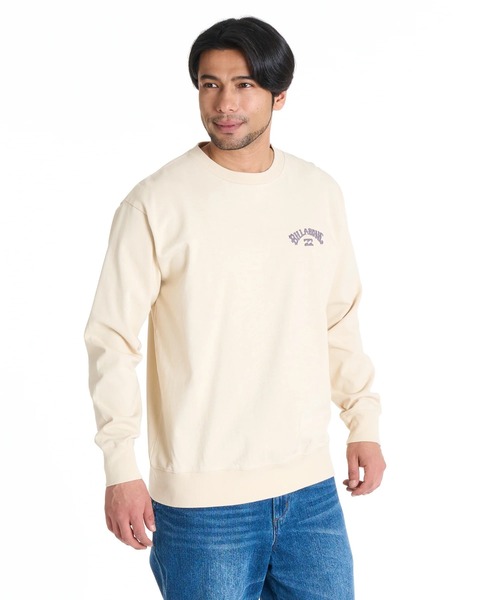 BILLABONG(ビラボン)の「BILLABONG メンズ ARCH LOGO トレーナー 【OVER FIT】【2025年秋冬モデル】/ビラボンバックロゴプリントプルオーバースウェットトレーナー(スウェット・メンズ・ホワイト/オフホワイト/クリーム・LARGE/MEDIUM/X-LARGE)」の13枚目の写真
