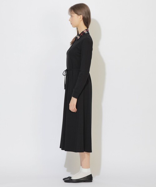 CB CRESTBRIDGE（シービークレストブリッジ）の「【Meシリーズ】ポロワンピース（ワンピース・レディース・ダークネイビー/ブラック・S/M）」の3枚目の写真