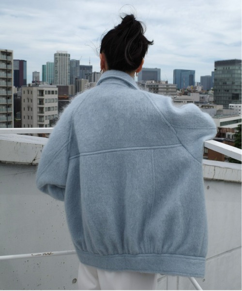 UND MOHAIR SHAGGY FLIGHT JACKET（その他アウター）｜Ameri（アメリ