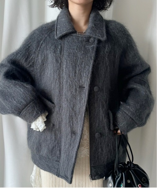 UND MOHAIR SHAGGY FLIGHT JACKET（その他アウター）｜Ameri（アメリ