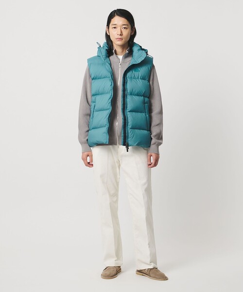 Pyrenex（ピレネックス）の「【別注】＜PYRENEX＞SPOUTNIC VEST/スプートニック ベスト/ダウン ベスト（ダウンベスト・メンズ・ブラック/ターコイズブルー系・L/XL/M）」の11枚目の写真