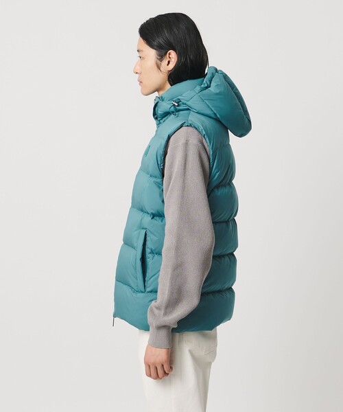 Pyrenex（ピレネックス）の「【別注】＜PYRENEX＞SPOUTNIC VEST/スプートニック ベスト/ダウン ベスト（ダウンベスト・メンズ・ブラック/ターコイズブルー系・L/XL/M）」の13枚目の写真