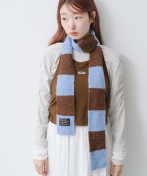 Kastane(カスタネ)の細ボーダーマフラー(マフラー)