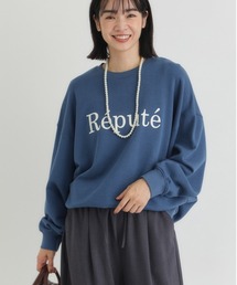 Right-on（ライトオン）の「【HONEYSUCKLE ROSE】ロゴスウェットプルオーバー (リラックス/カジュアル)（スウェット）」