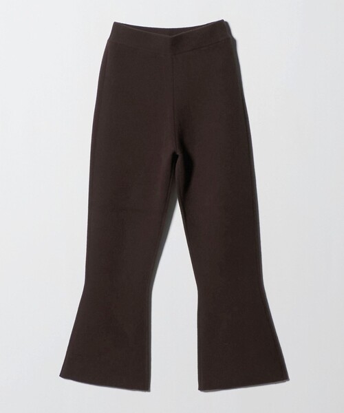 Steven Alan（スティーブンアラン）の「＜Steven Alan＞ウール カシミヤ フレア パンツ（その他パンツ・レディース・ダークブラウン/オフホワイト・FREE）」の8枚目の写真