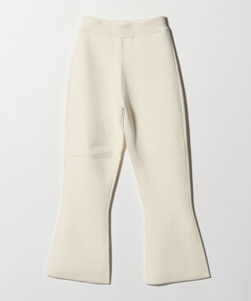 Steven Alan（スティーブンアラン）の「＜Steven Alan＞ウール カシミヤ フレア パンツ（その他パンツ・レディース・ダークブラウン/オフホワイト・FREE）」の14枚目の写真