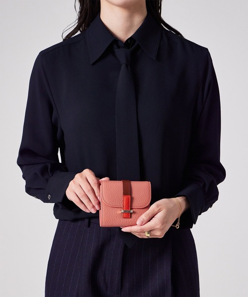 Paul Smith（ポールスミス）の「ベルトストラップ 2つ折り財布 / 455002 W100（財布・レディース・ブラウン/ピンク/ベージュ・FREE）」の16枚目の写真