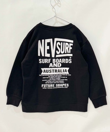 NEV（ネブ）の「キッズ NEVSURF 裏起毛 オーバーサイズ トレーナー（スウェット）」