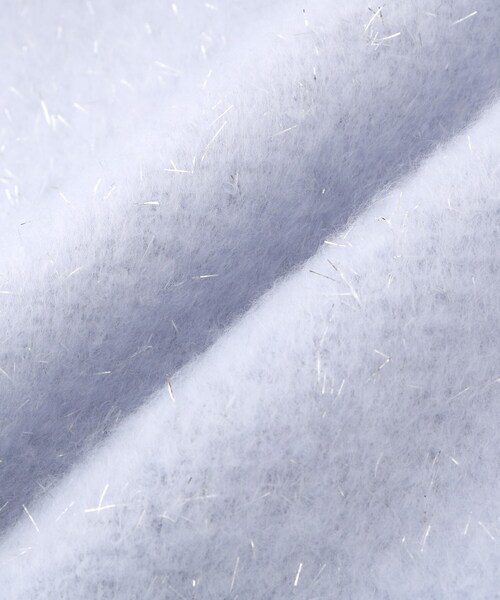 index（インデックス）の「大判ラメストール【洗える】（ストール/ショール・レディース・オフホワイト/ライトブルー・00）」の5枚目の写真