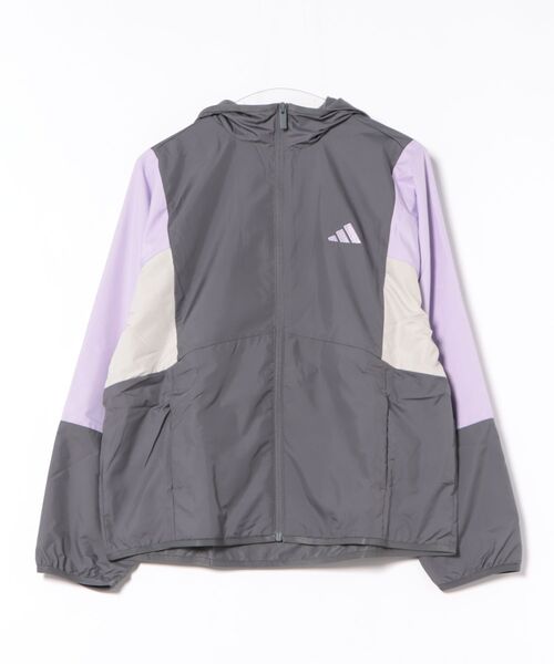 adidas(アディダス)の「《adidas》W TEAM CB ウーブンジャケット(その他アウター・レディース・ブラック/ネイビー/グレー系・S/M/L/XL)」の3枚目の写真