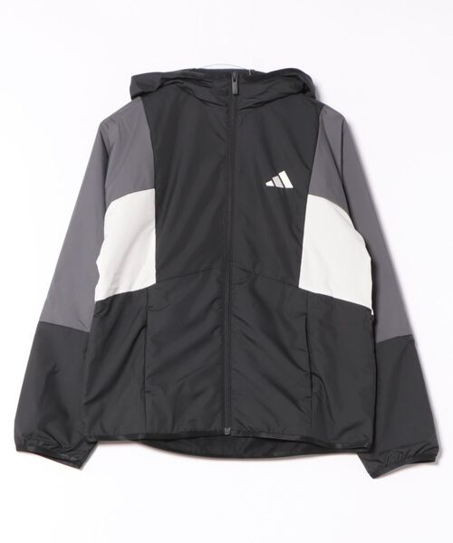 adidas(アディダス)の「《adidas》W TEAM CB ウーブンジャケット(その他アウター・レディース・ブラック/ネイビー/グレー系・S/M/L/XL)」の1枚目の写真