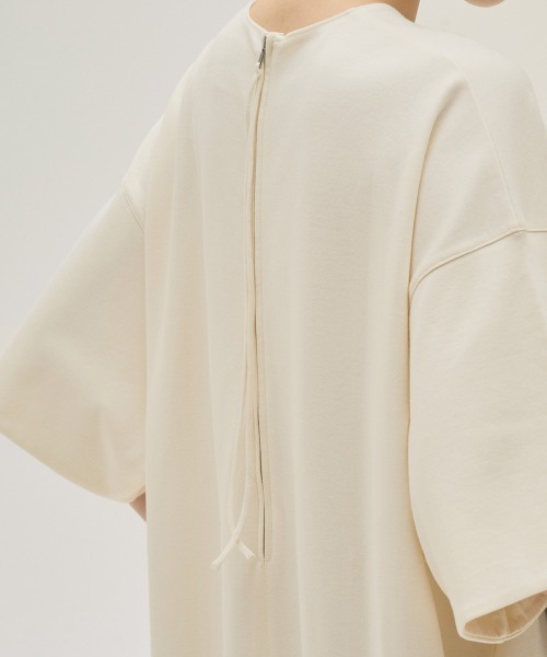 TODAYFUL（トゥデイフル）の「Halfsleeve Easy Dress（ワンピース・レディース・キナリ/ブラック・36inch/38inch）」の5枚目の写真