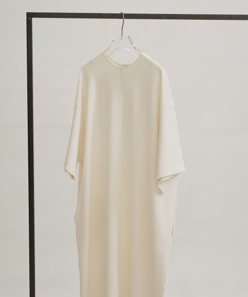 TODAYFUL（トゥデイフル）の「Halfsleeve Easy Dress（ワンピース・レディース・キナリ/ブラック・36inch/38inch）」の12枚目の写真