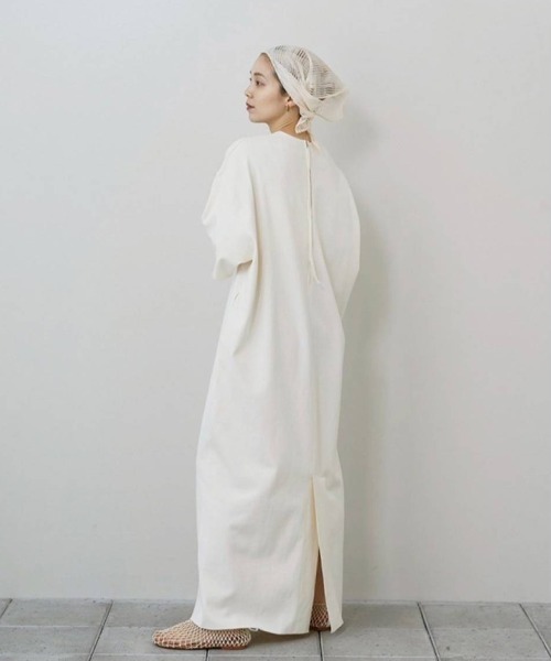 TODAYFUL(トゥデイフル)の「Halfsleeve Easy Dress(ワンピース・レディース・キナリ/ブラック・36inch/38inch)」の19枚目の写真