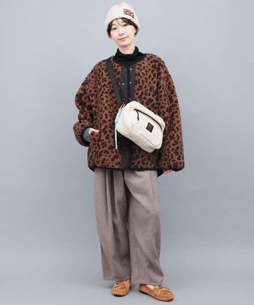 チチカカ(チチカカ)の「キルティングショルダーバッグ(ショルダーバッグ・レディース・シルバー/オフホワイト/ブラック・FREE)」の20枚目の写真