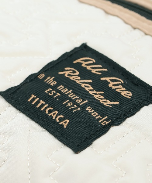 チチカカ(チチカカ)の「キルティングショルダーバッグ(ショルダーバッグ・レディース・シルバー/オフホワイト/ブラック・FREE)」の12枚目の写真