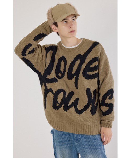 ロゴモールニットトップス（ニット/セーター）｜RODEO CROWNS WIDE