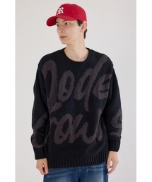 RODEO CROWNS WIDE BOWL | ロゴモールニットトップス(ニット/セーター)