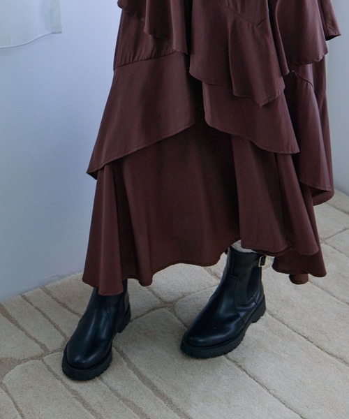 archives(アルシーヴ)の「サイドゴアブーツ(ブーツ・レディース・ブラック/ブラウン・MEDIUM/LARGE)」の5枚目の写真