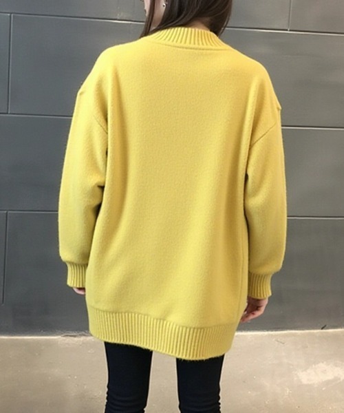 cammie(キャミー)の「ケーブルニットカーディガン(カーディガン/ボレロ・レディース・ミント/イエロー/アイボリー・F)」の15枚目の写真