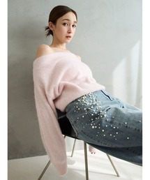 お値下げ　FRAY I.D オフショルダー ニット トップス オフショルニットトップス(ニット)｜トップス｜FRAY I.D（フレイ