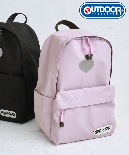 OUTDOOR PRODUCTS（アウトドアプロダクツ）の「【KIDS/キッズ】【OUTDOOR PRODUCTS別注】リフレクター付リュック 16L（バックパック/リュック・キッズ・ラベンダー/サックスブルー/ブラック・FREE）」の6枚目の写真