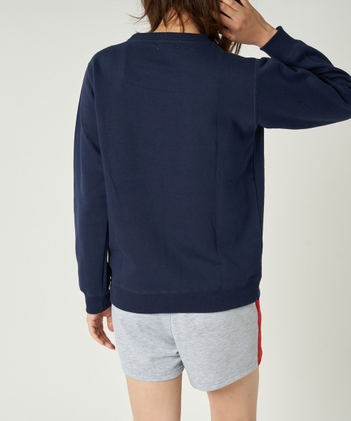 FILA GOLF(フィラゴルフ )の「クルースウェット(スウェット・レディース・ブラック/杢グレー/ネイビー・LARGE/X-LARGE/MEDIUM)」の10枚目の写真