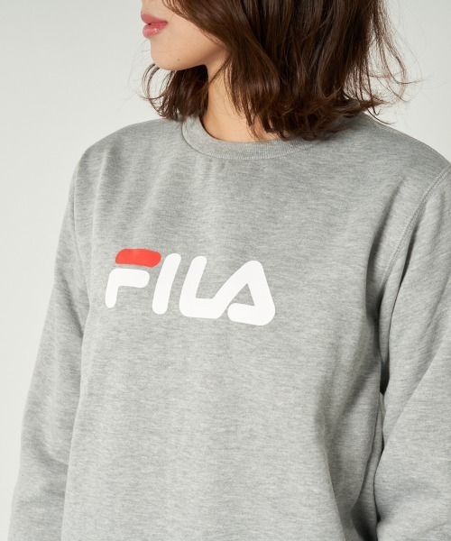 FILA GOLF(フィラゴルフ )の「クルースウェット(スウェット・レディース・ブラック/杢グレー/ネイビー・LARGE/X-LARGE/MEDIUM)」の6枚目の写真