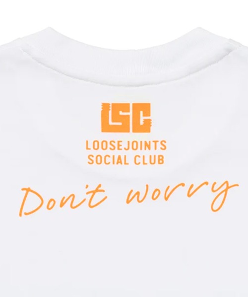 LOOSE JOINTS(ルーズジョインツ)の「KOUSUKE SHONO(Tシャツ/カットソー・レディース・ホワイト/ブラック・S/M)」の3枚目の写真