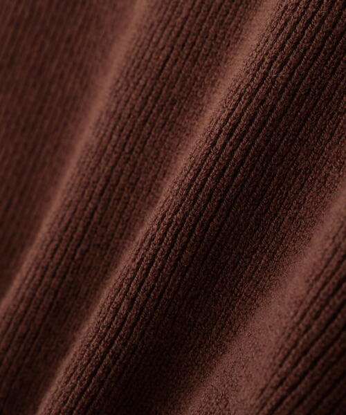 FREE'S MART(フリーズマート)の「◆ペプラムニットセットアップ(ワンピース・レディース・ブラック/グレー/ブルー/ホワイト/ブラウン・SMALL/MEDIUM)」の9枚目の写真