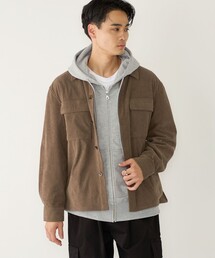 LEATHER TEX SUEDE FLIGHT JACKET ｜冬服/ムレ防止/A2/イージーケア