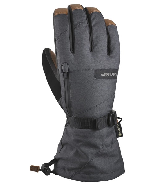 DAKINE(ダカイン)の「DAKINE LEATHER TITAN GORE-TEX GLOVES スノーグローブ 【25-26SNOWモデル】/ダカインスキースノーボードウェア(ゴアテックスグローブ・手袋)(手袋・メンズ・ブラックミックス/ブラック/オリーブ・SMALL/MEDIUM/LARGE/X-LARGE)」の3枚目の写真